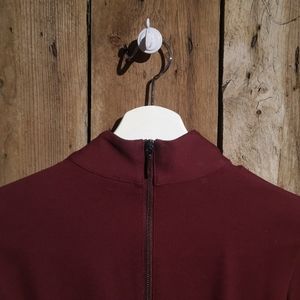 Contemporaine Burgundy Dress